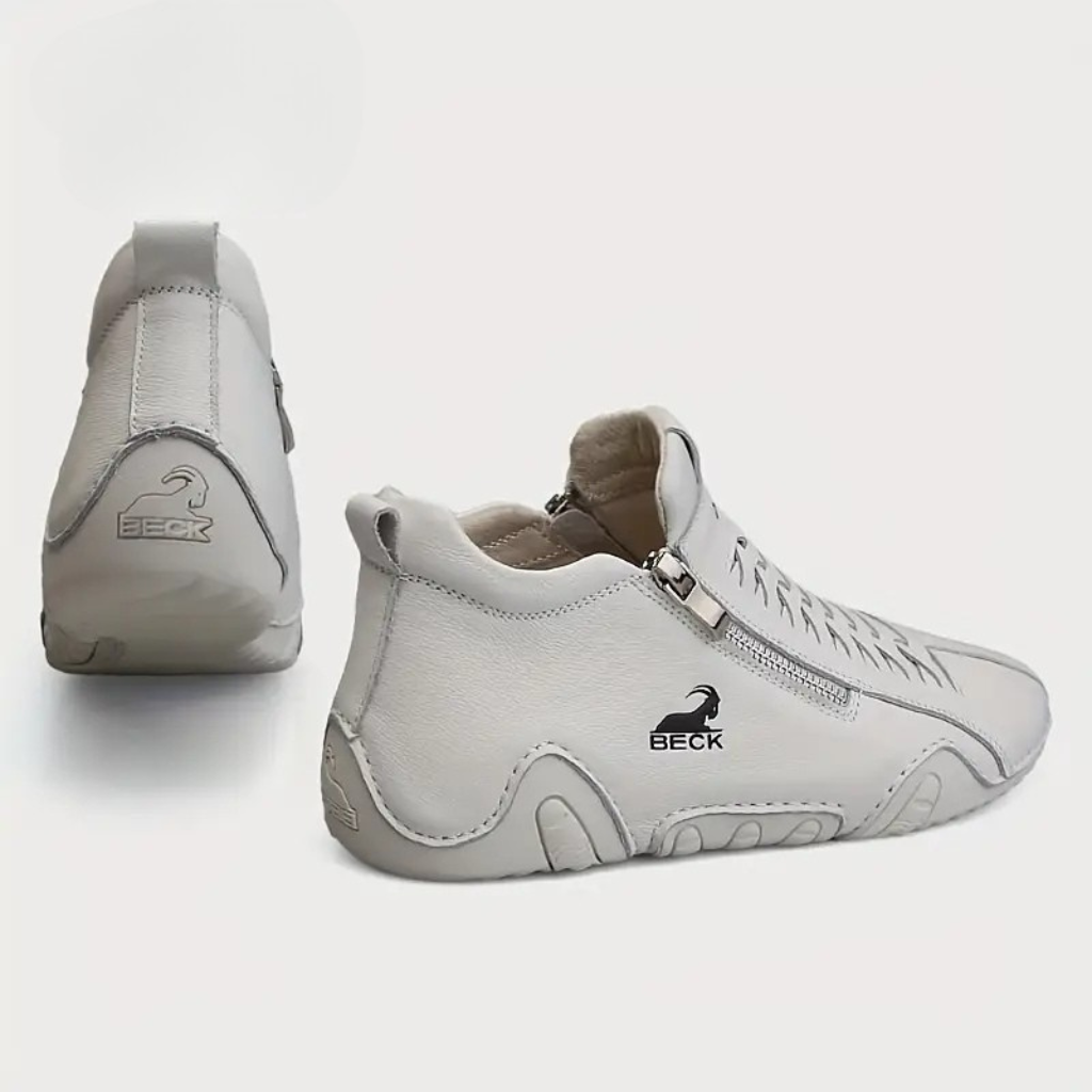 VogBeck 2.0 – Breathable Orthopedic Shoes with Double Zip Comfort