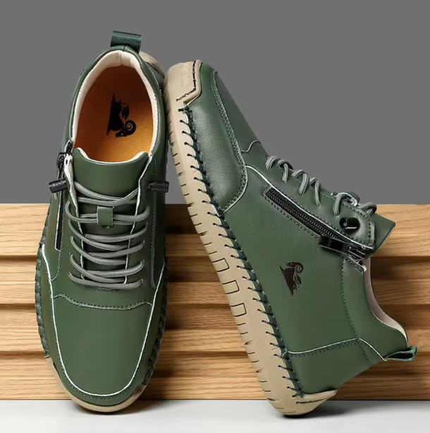 VogaDeck DoubleZip – Sneakers Komfort & Orthopedisk Støtte