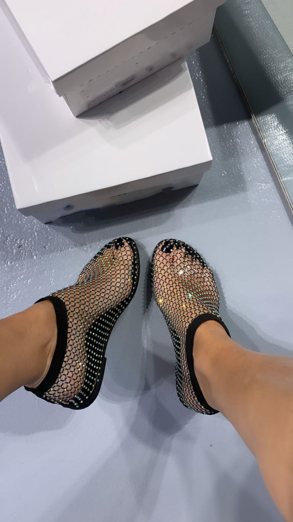 Vogany - Sandalias brillantes a la moda 