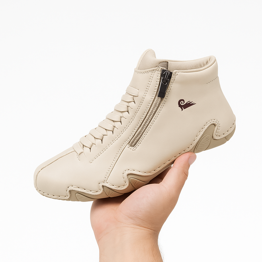VogBeck 2.0 – Ademend Orthopedisch Schoenen met Dubbele Rits Comfort 
