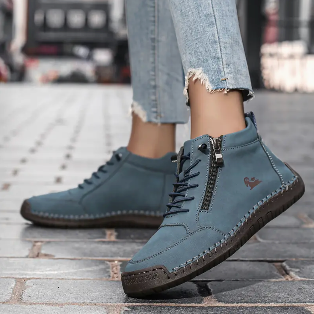 VogaDeck DoubleZip – Sneakers Komfort & Orthopedisk Støtte 