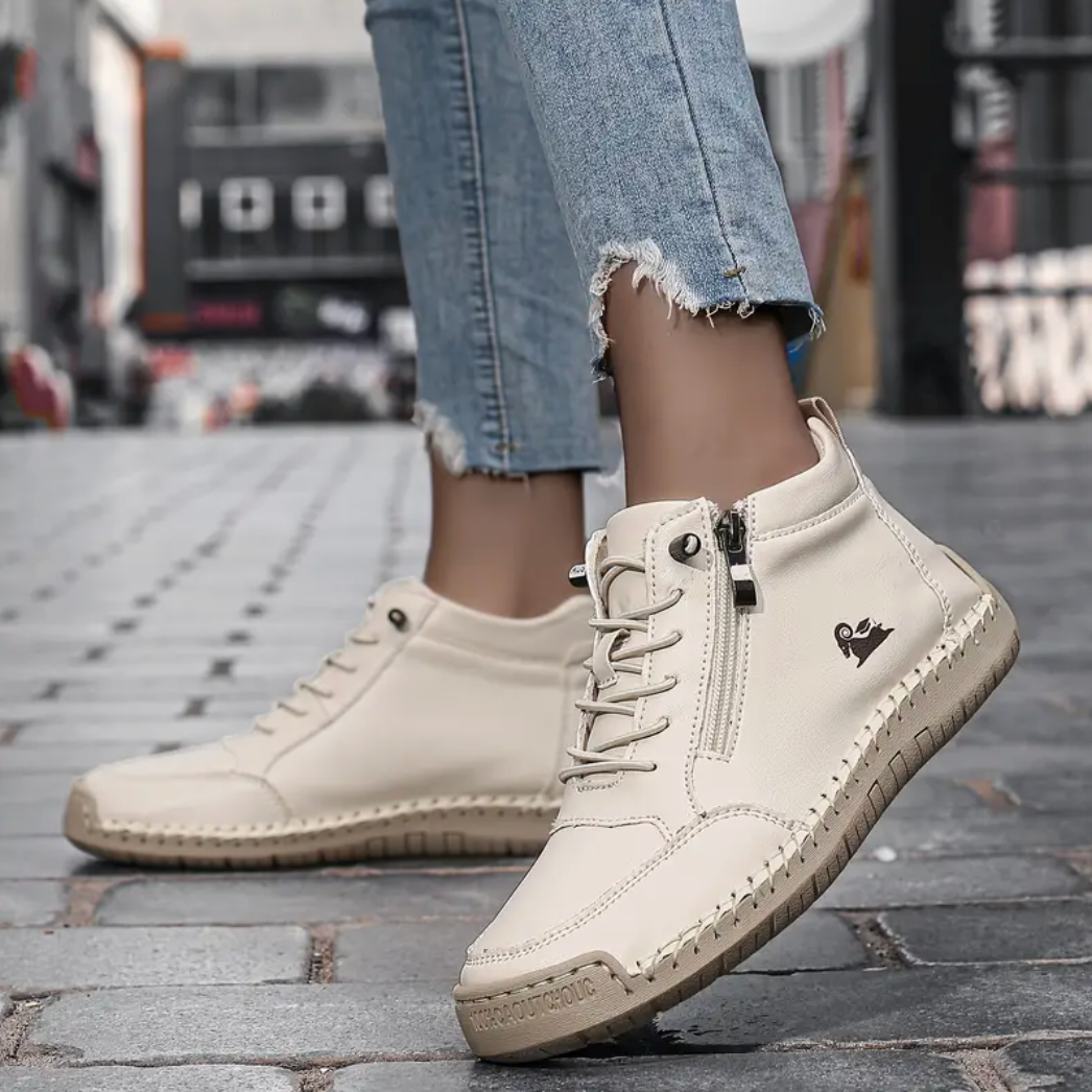 VogaDeck DoubleZip – Sneakers Komfort & Orthopedisk Støtte 