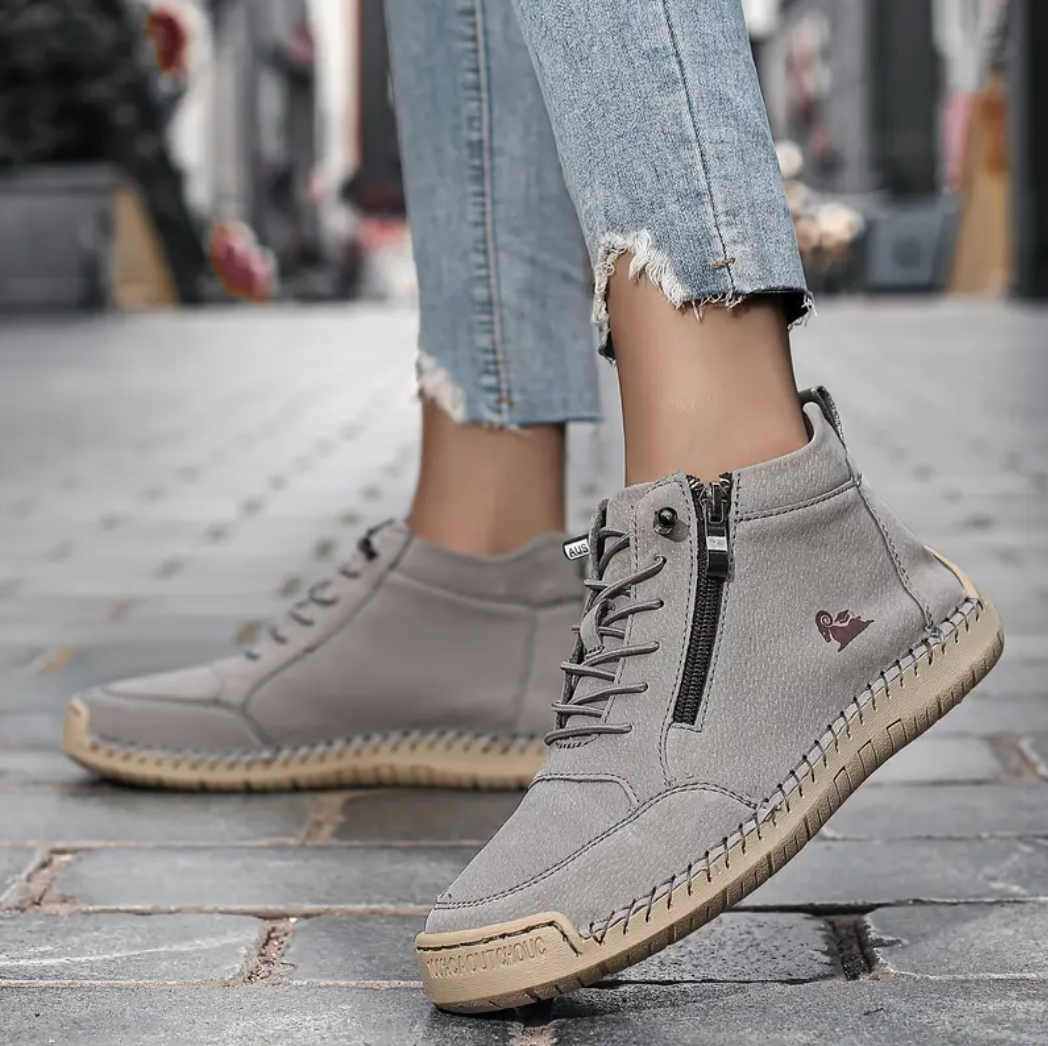 VogaDeck DoubleZip – Sneakers Komfort & Orthopedisk Støtte 