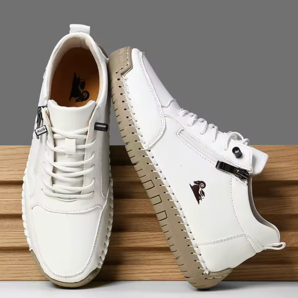 VogaDeck DoubleZip – Sneakers Komfort & Orthopedisk Støtte 