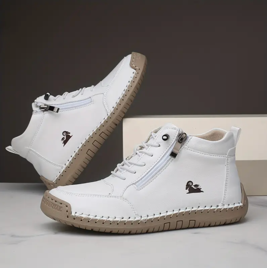 VogaDeck DoubleZip – Sneakers Komfort & Orthopedisk Støtte 