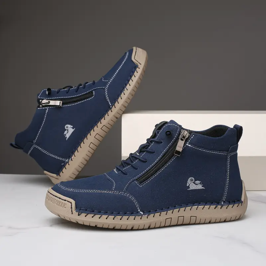 VogaDeck DoubleZip – Sneakers Komfort & Orthopedisk Støtte 