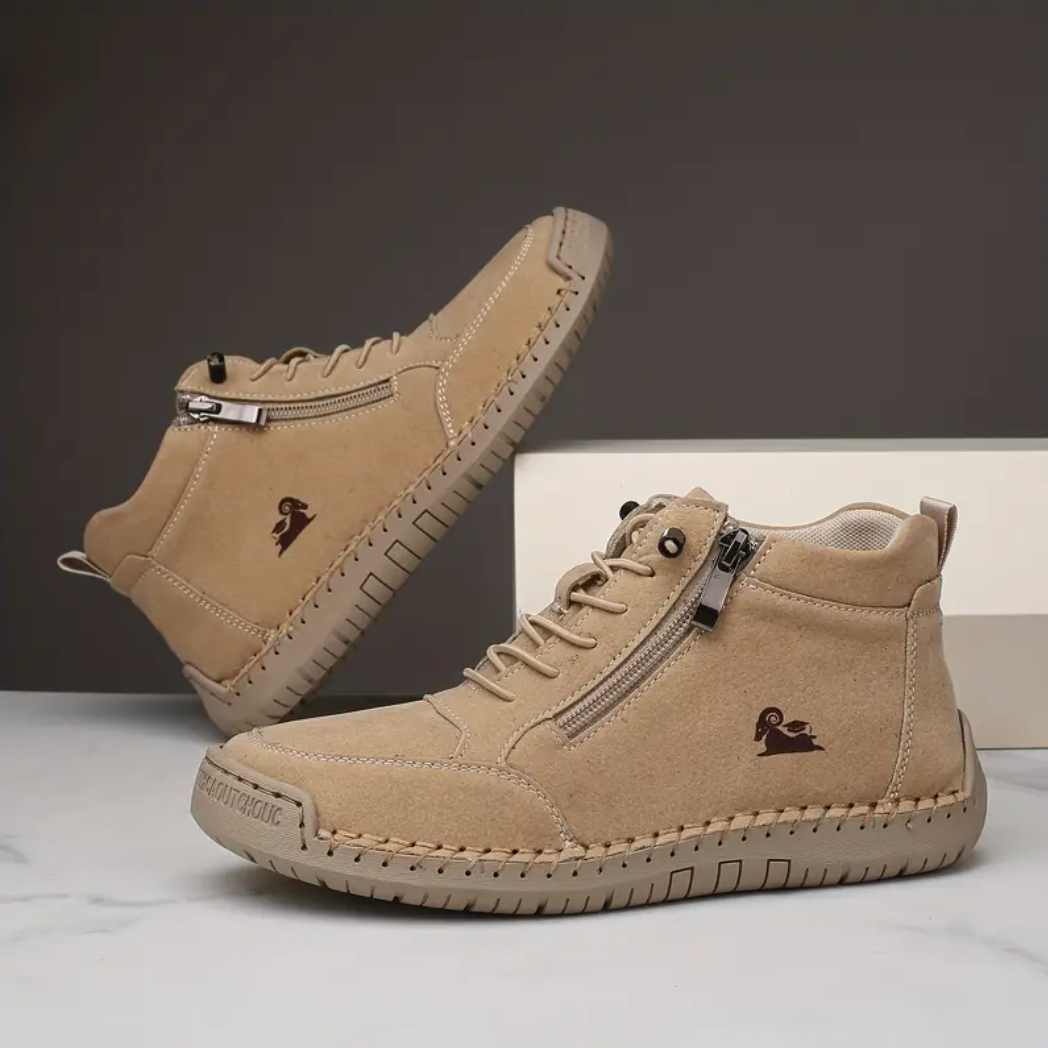 VogaDeck DoubleZip – Sneakers Komfort & Orthopedisk Støtte 