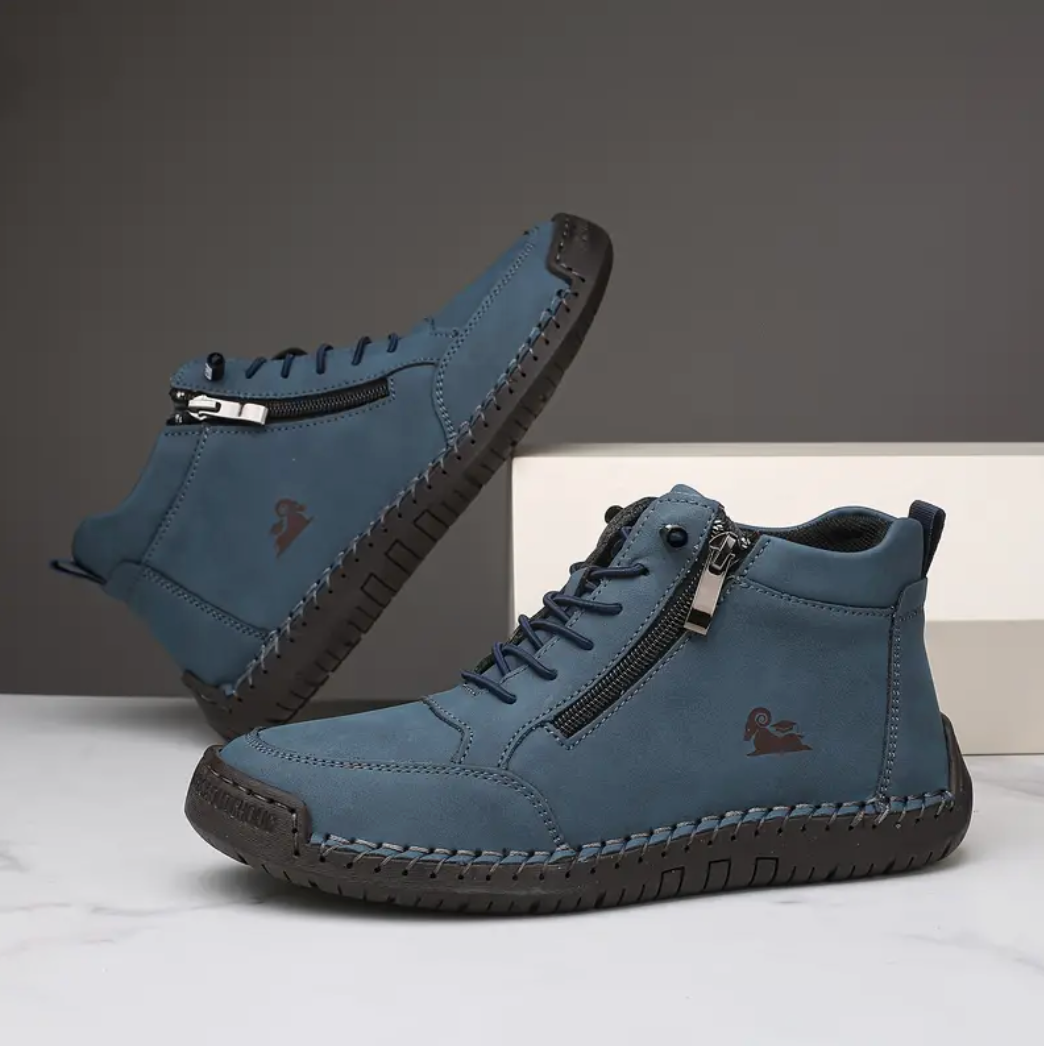 VogaDeck DoubleZip – Sneakers Komfort & Orthopedisk Støtte 