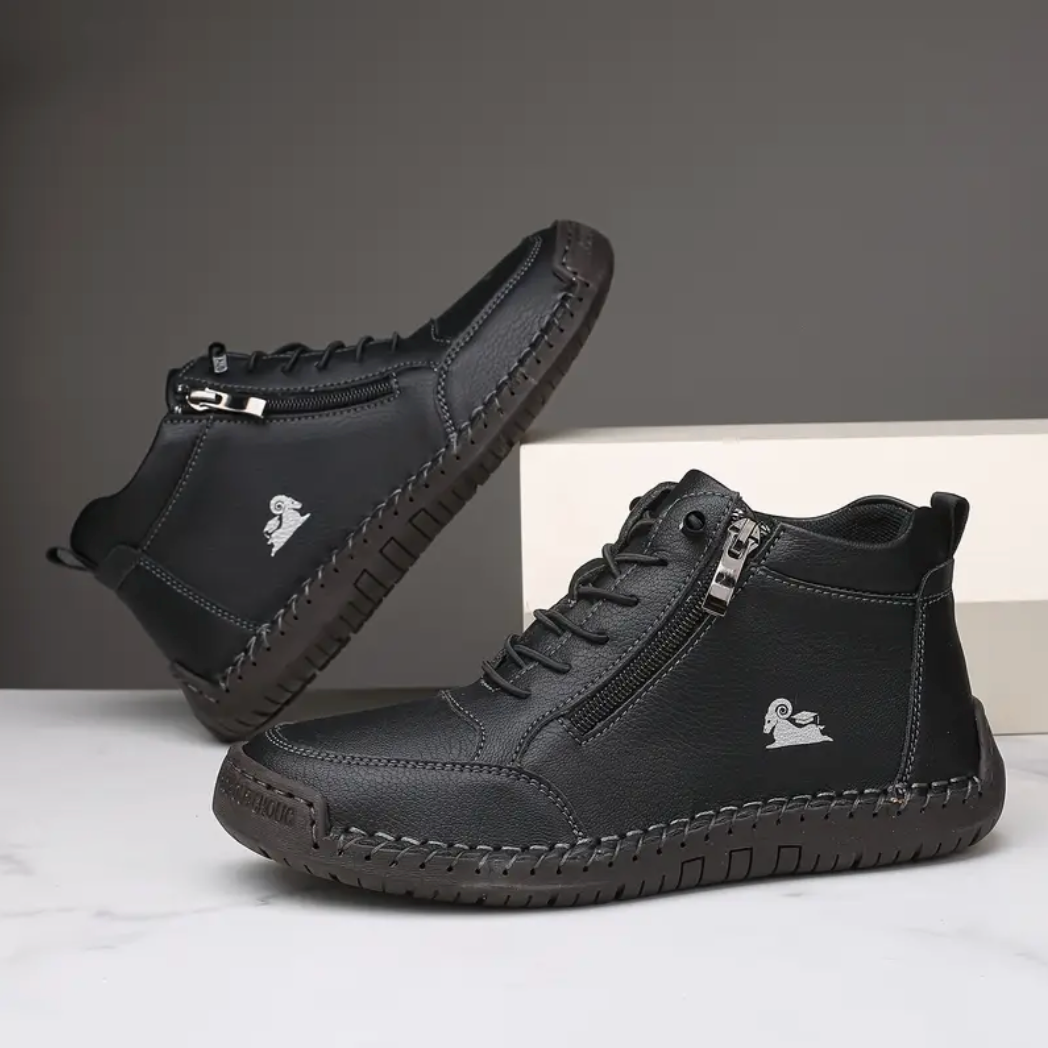 VogaDeck DoubleZip – Sneakers Komfort & Orthopedisk Støtte 