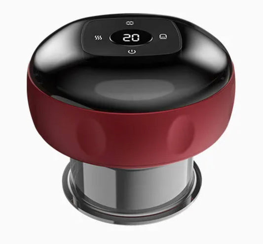 Ventuză încălzită pentru a ameliora tensiunea musculară