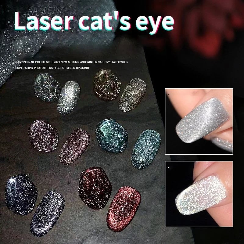 Súprava lakov Laser Diamond: Intenzívny lesk a glamour lesk 