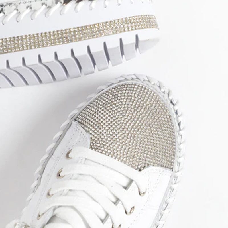 Shiny Silver Sneakers: Combine Style and Comfort for Your Everyday Life