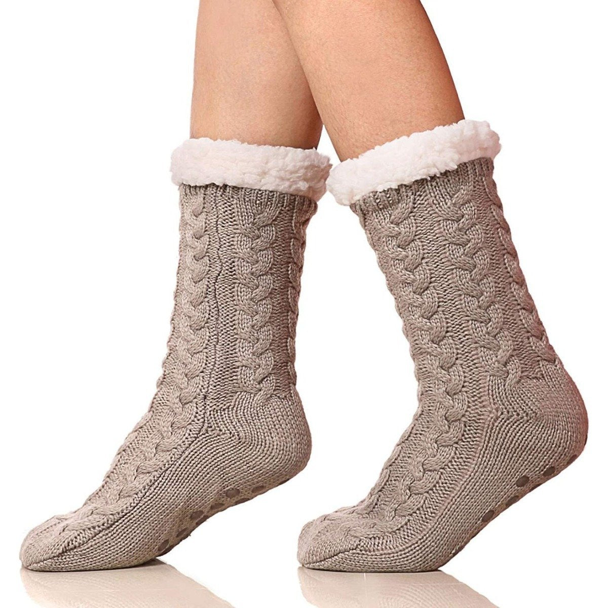 Zapatillas acogedoras forradas de sherpa para un confort máximo 