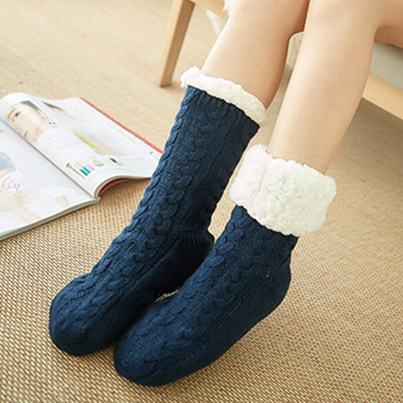 Zapatillas acogedoras forradas de sherpa para un confort máximo 